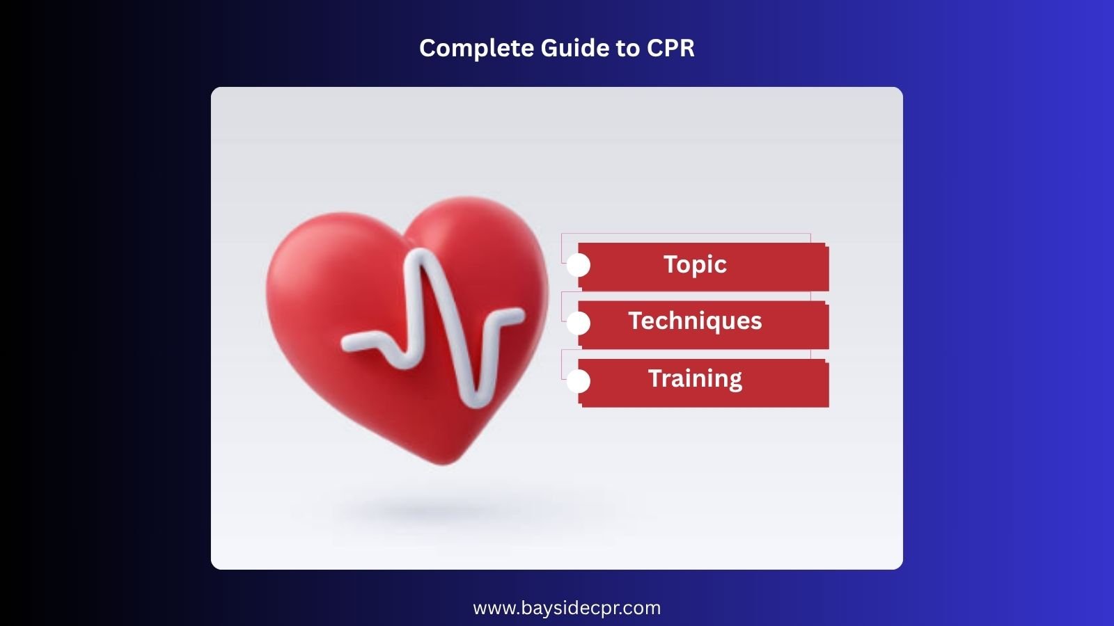 Complete Guide to CPR: Topics, Techniques, and Training