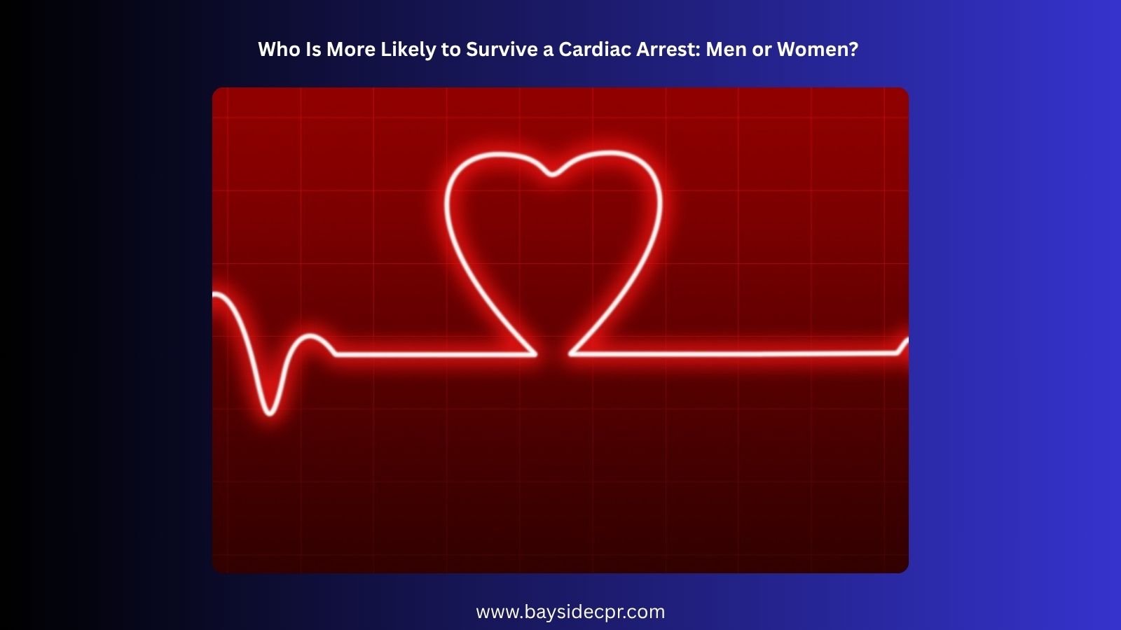 Who Is More Likely to Survive a Cardiac Arrest: Men or Women?