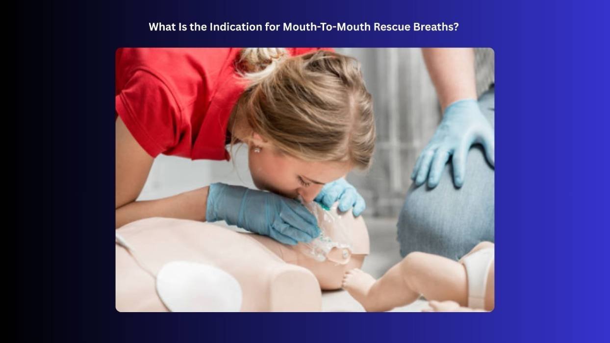 indications mouth to mouth rescue breaths