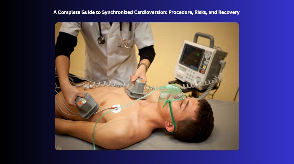 synchronized cardioversion