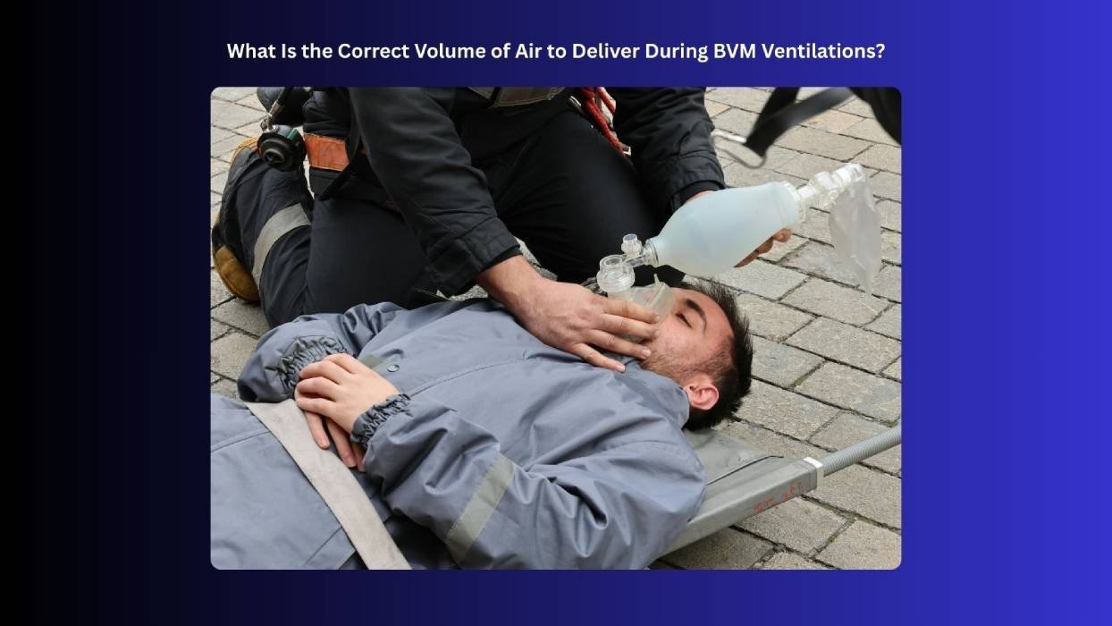 correct bvm ventilation volume