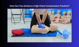 how can you achieve a high chest compression fraction
