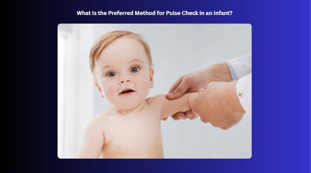 infant pulse check method