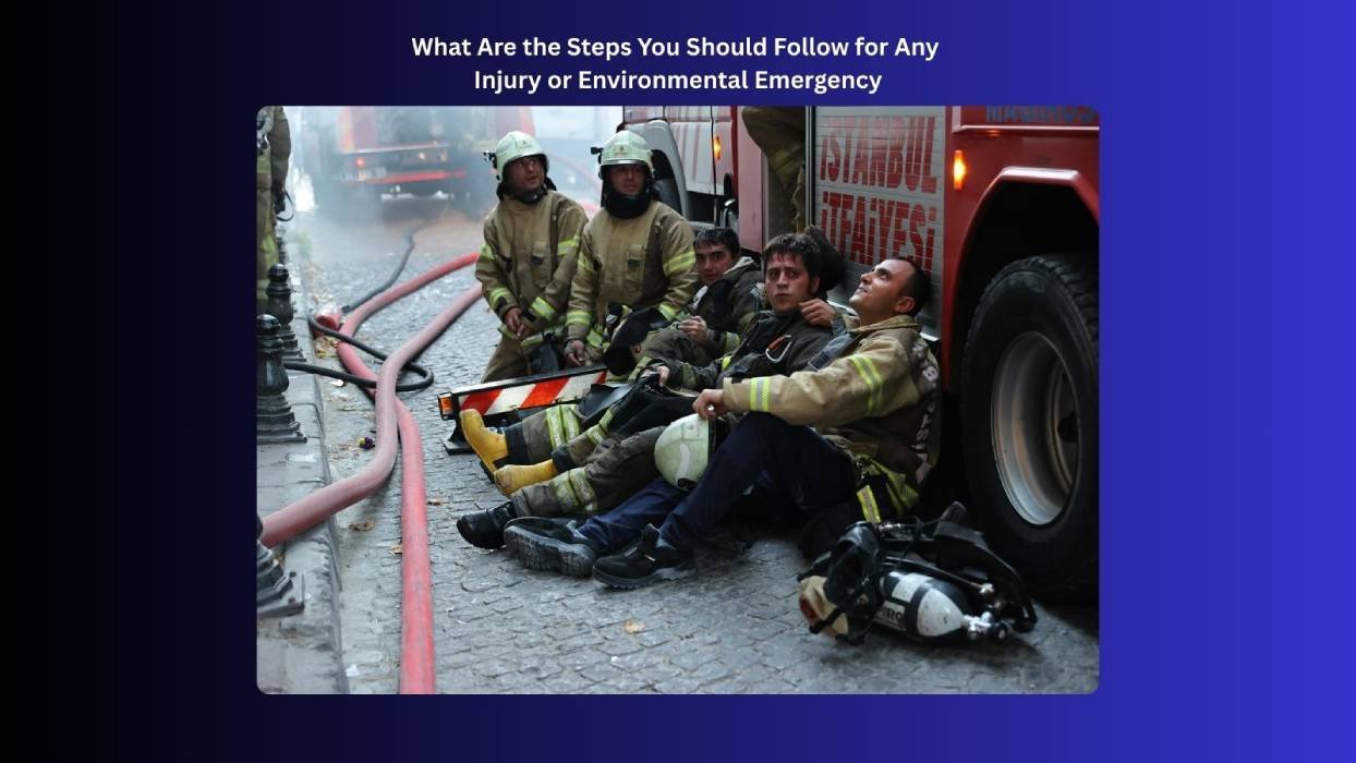 steps for injury or environmental emergencies