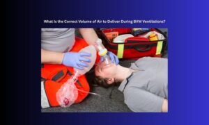 what Is the correct volume of air to deliver during bvm ventilation