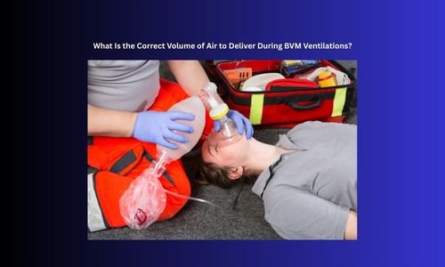 what Is the correct volume of air to deliver during bvm ventilation
