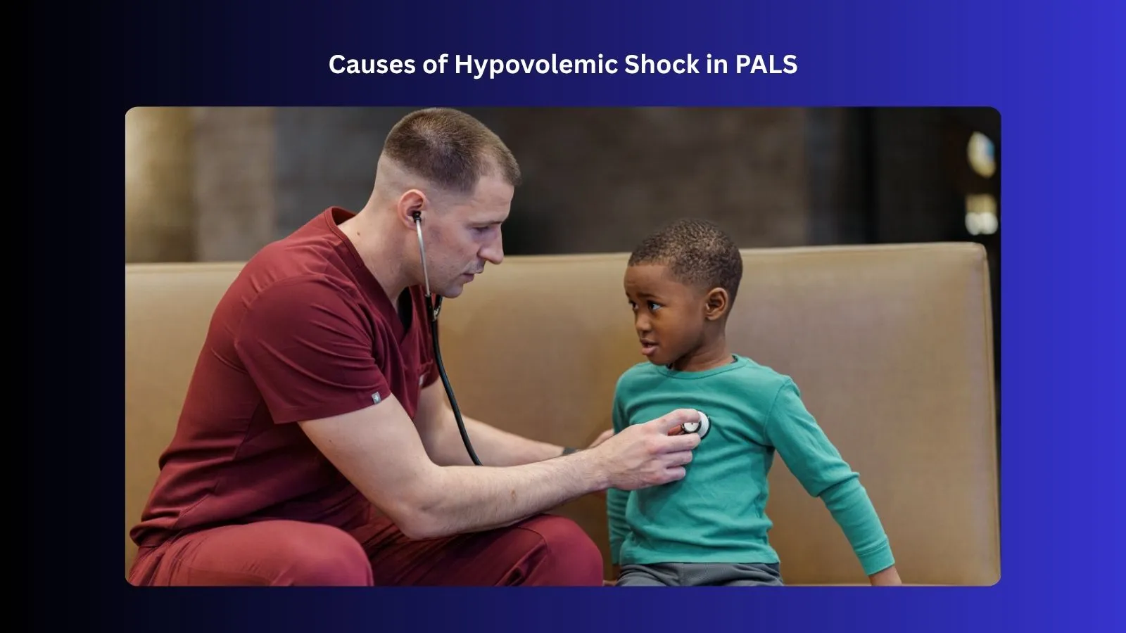 causes of hypovolemic shock in pals