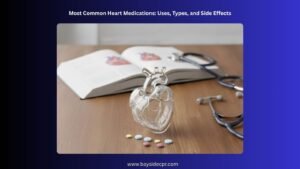 most common heart medications uses, types, and side effects