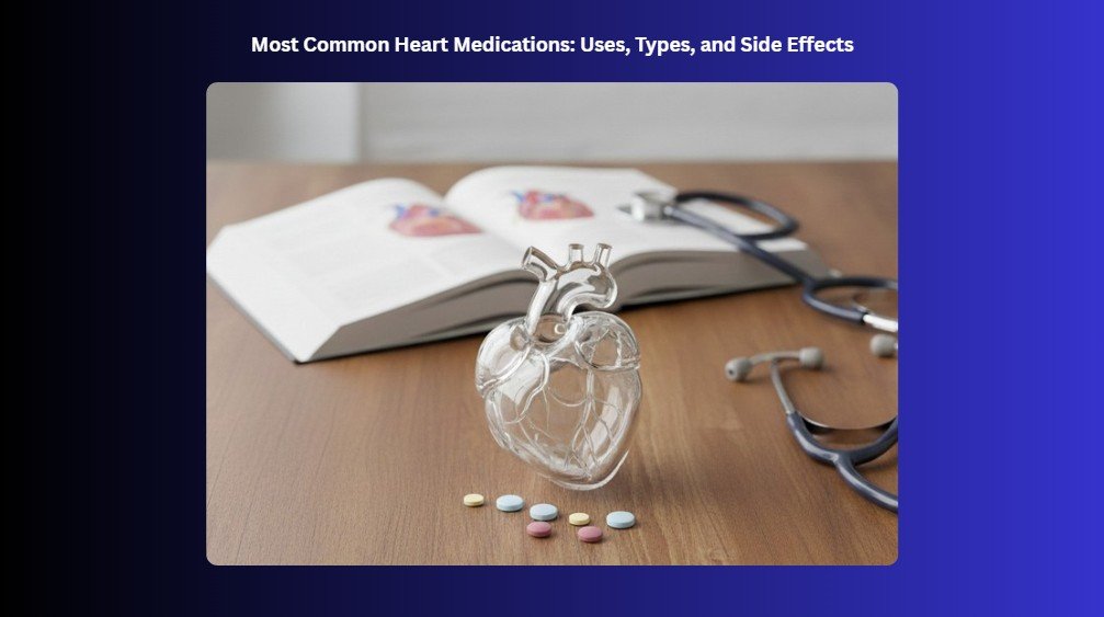 most common heart medications