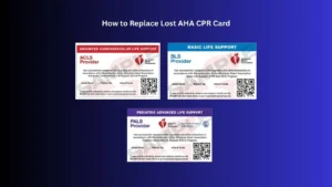 how to replace lost aha cpr card