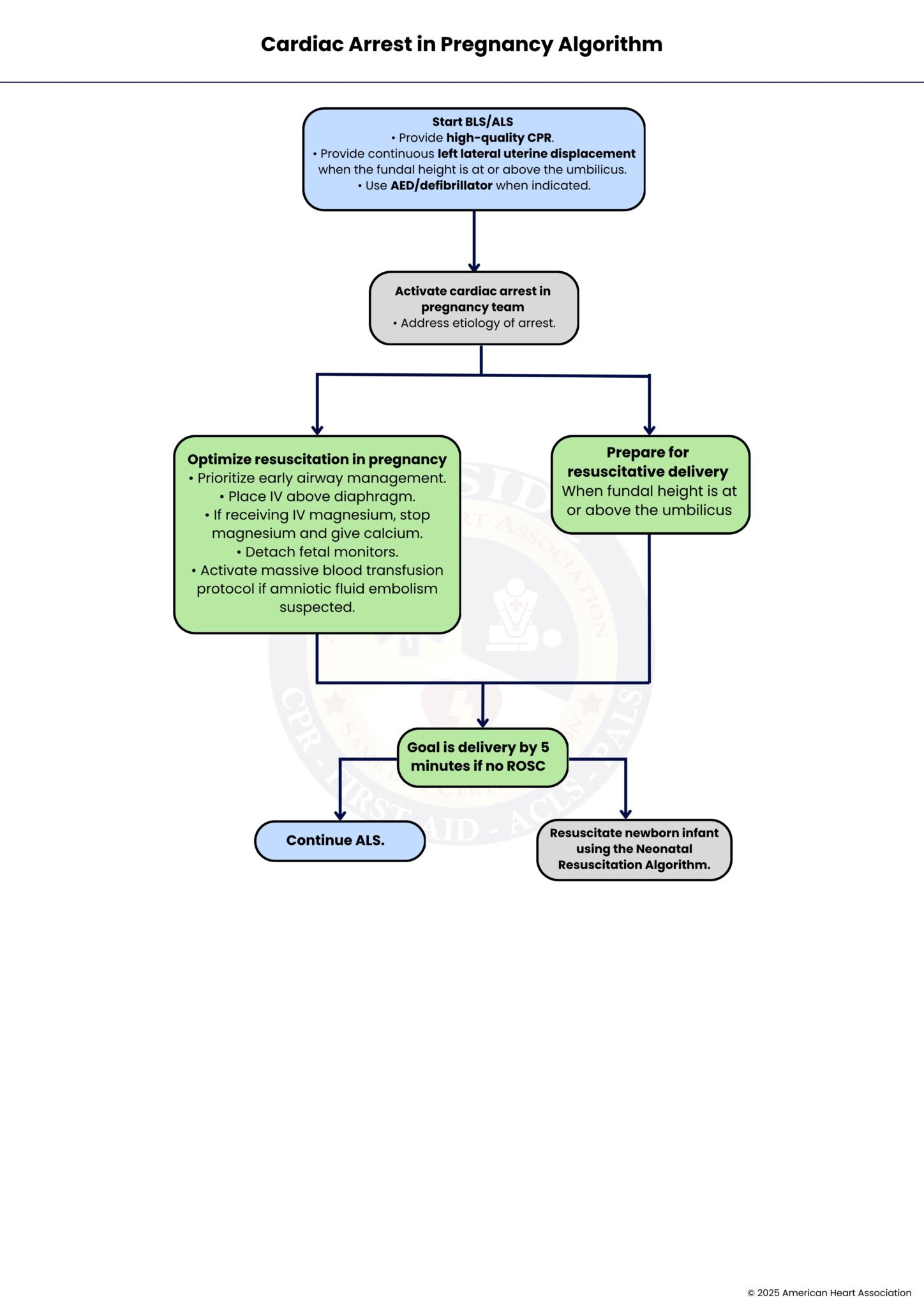 Acls Maternal Code Algorithm ACLS Algorithm Guide: Simplify Life-Saving Techniques