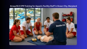 bayside cpr instructor training aquatic facility staff