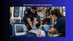 emts performing cpr on a patient