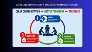 three steps of closed loop communication